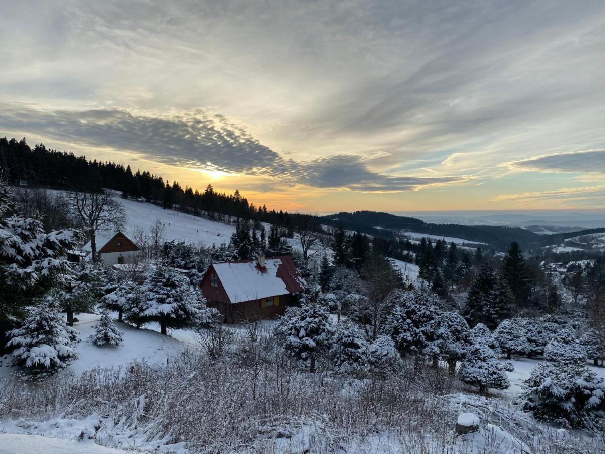Pod Lesem Villa Cenkovice Bagian luar foto